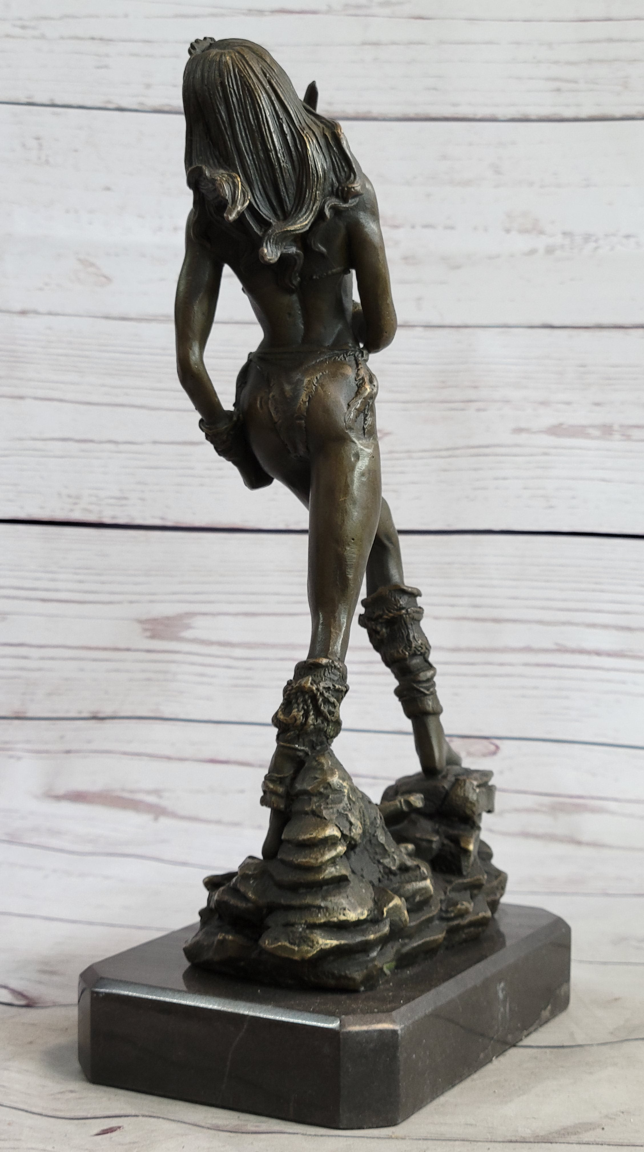 Xena Warrior Princess Bronze Sculpture Art