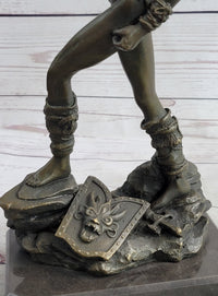 Xena Warrior Princess Bronze Sculpture Art