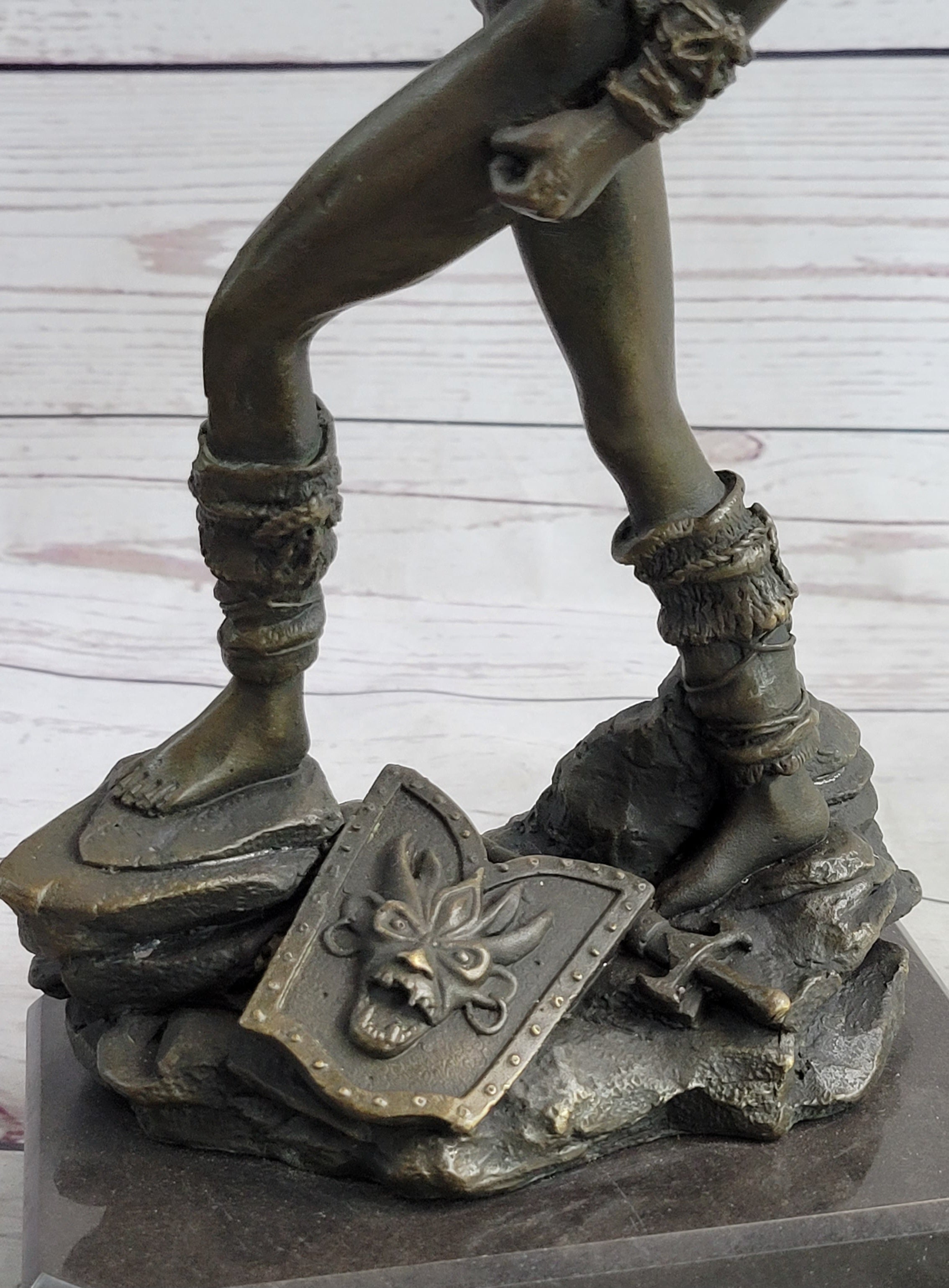 Xena Warrior Princess Bronze Sculpture Art