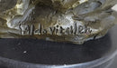 Vitaleh Sexy Nude Wood Nymph Playing Flute Bronze Sculpture