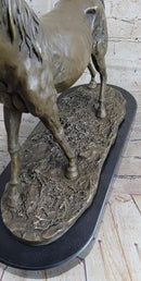 Abstract Modern Art Stallion Racing Horse Trophy Bronze by Mene