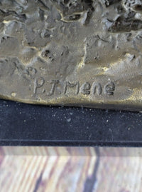 Abstract Modern Art Stallion Racing Horse Trophy Bronze by Mene