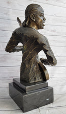 Jimi Hendrix Bronze Sculpture 18" x 17"