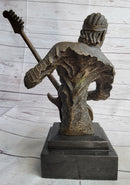 Jimi Hendrix Bronze Sculpture 18" x 17"