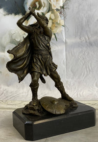 Viking Warrior by Kamiko Bronze Sculpture