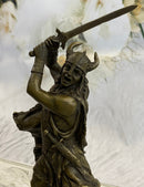 Viking Warrior by Kamiko Bronze Sculpture