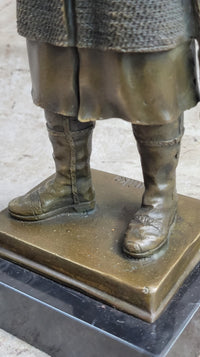 Bronze Large Medieval Knight Warrior Sculpture