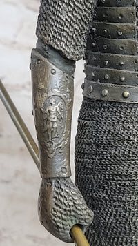Bronze Large Medieval Knight Warrior Sculpture