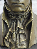 Ludwig van Beethoven Bronze Bust on Marble Base