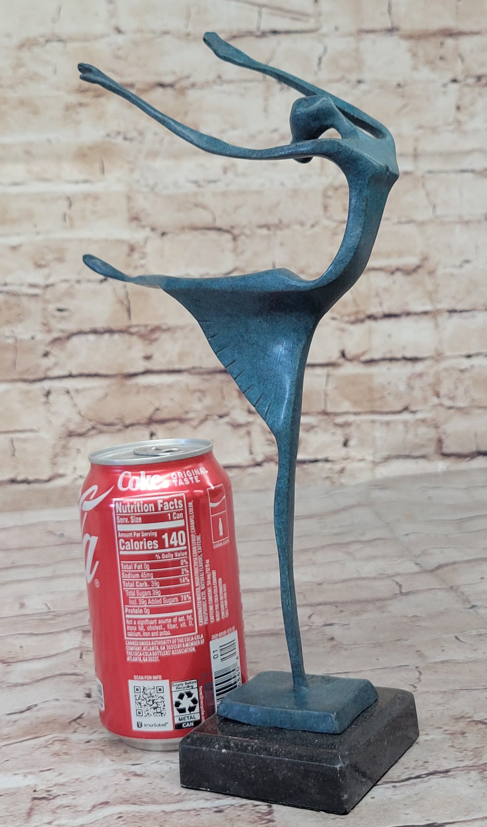 Special Patina Abstract Modern Art by Milo Bronze Sculpture