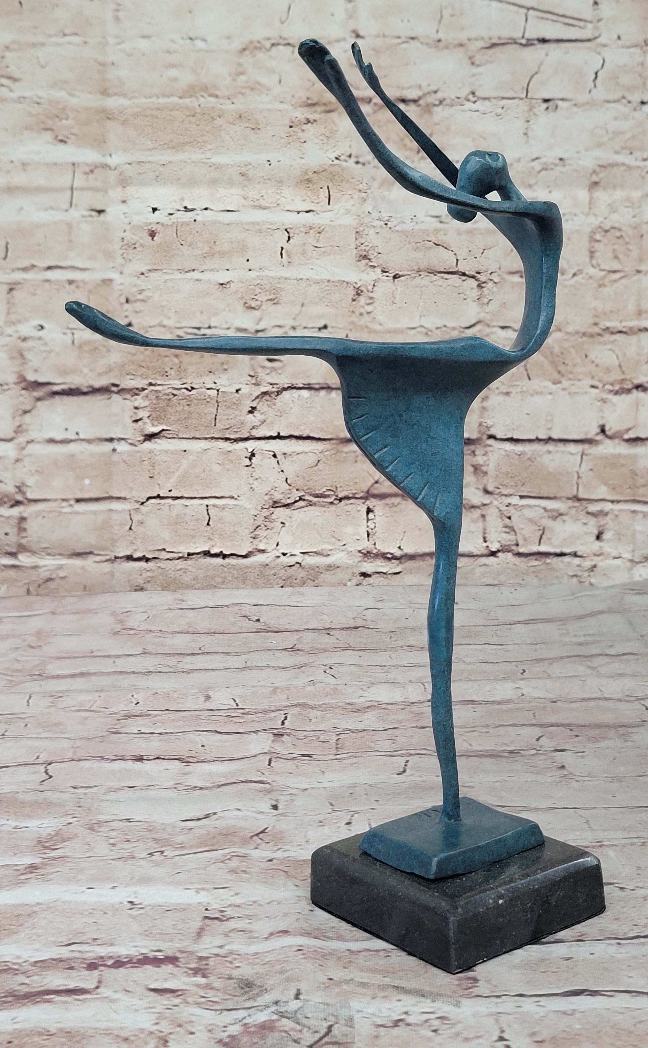 Special Patina Abstract Modern Art by Milo Bronze Sculpture
