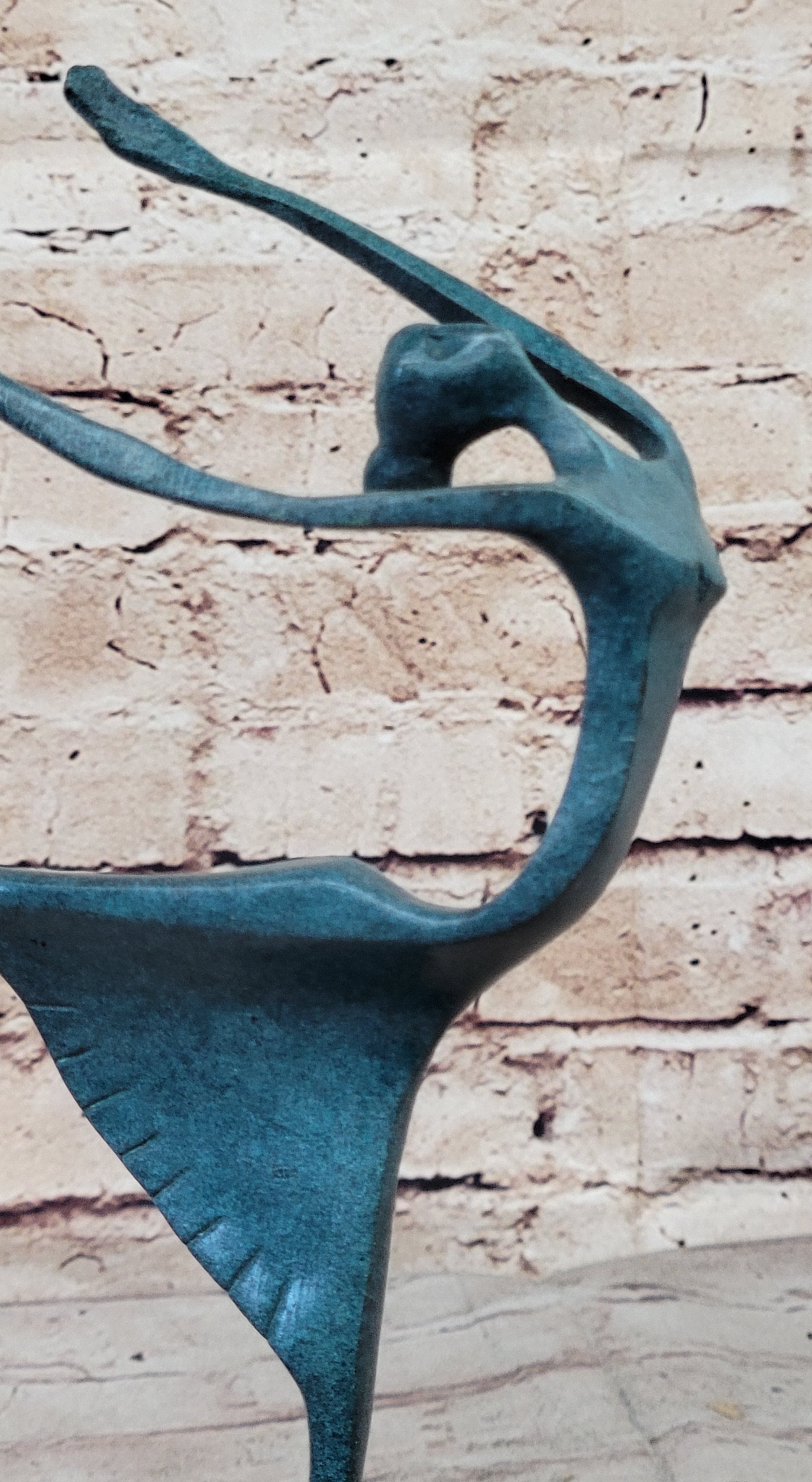 Special Patina Abstract Modern Art by Milo Bronze Sculpture