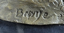 Pheasant Grouse Game Bird Hunter Bronze Marble Sculpture