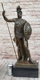 Hercules Achilles Leonidas Hoplite Warrior Bronze 30" x 15"