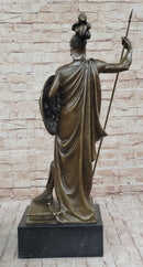 Hercules Achilles Leonidas Hoplite Warrior Bronze 30" x 15"