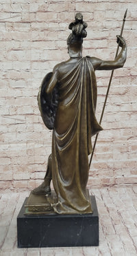 Hercules Achilles Leonidas Hoplite Warrior Bronze 30" x 15"