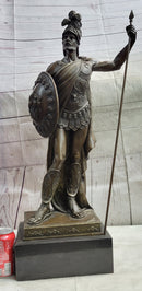 Greek Hoplite Warrior Achilles Leonidas Bronze 30" x 15"