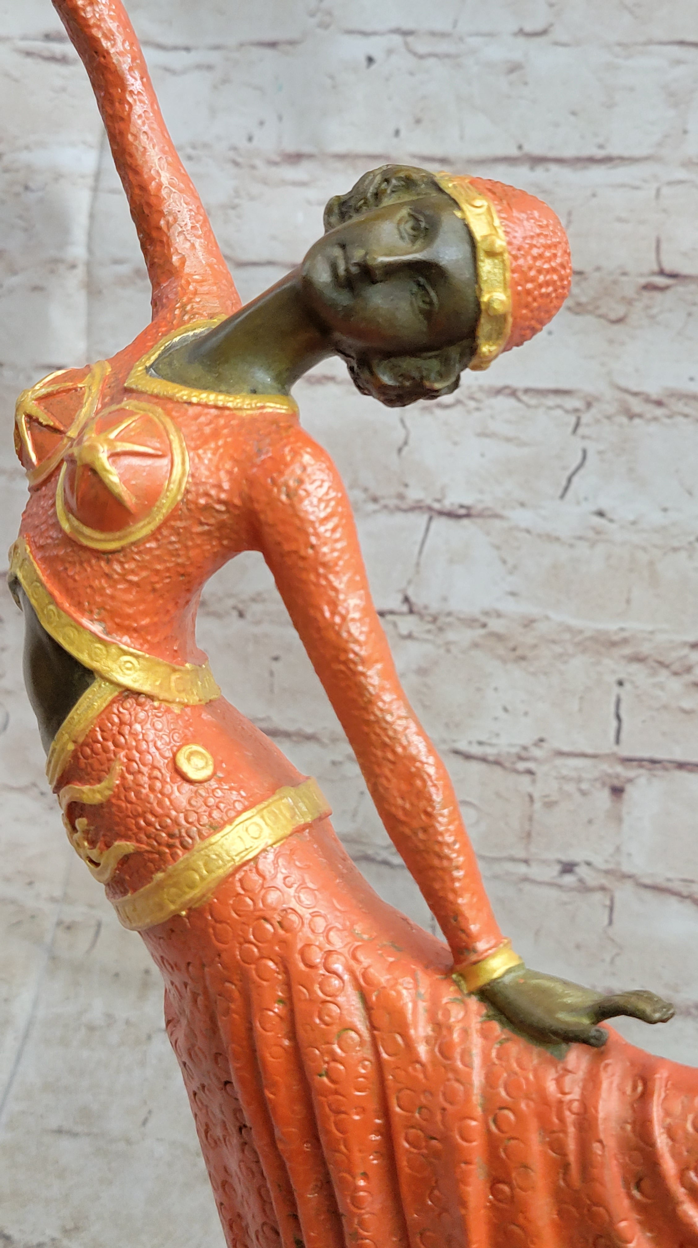 Signed D.H. Chiparus Bronze Art Deco Dancer Sculpture