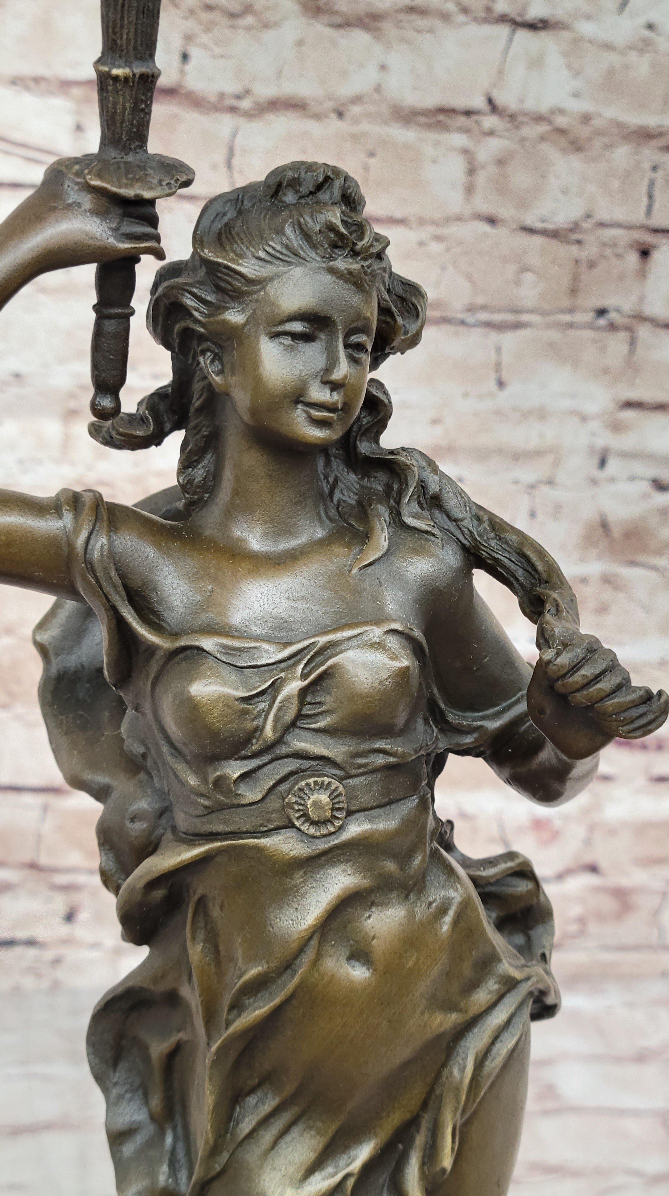 Hot Cast Bronze French Candelabra Candleholder by Moreau