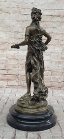 Antique Style Bronze Figure of Cybele Goddess of Abundance