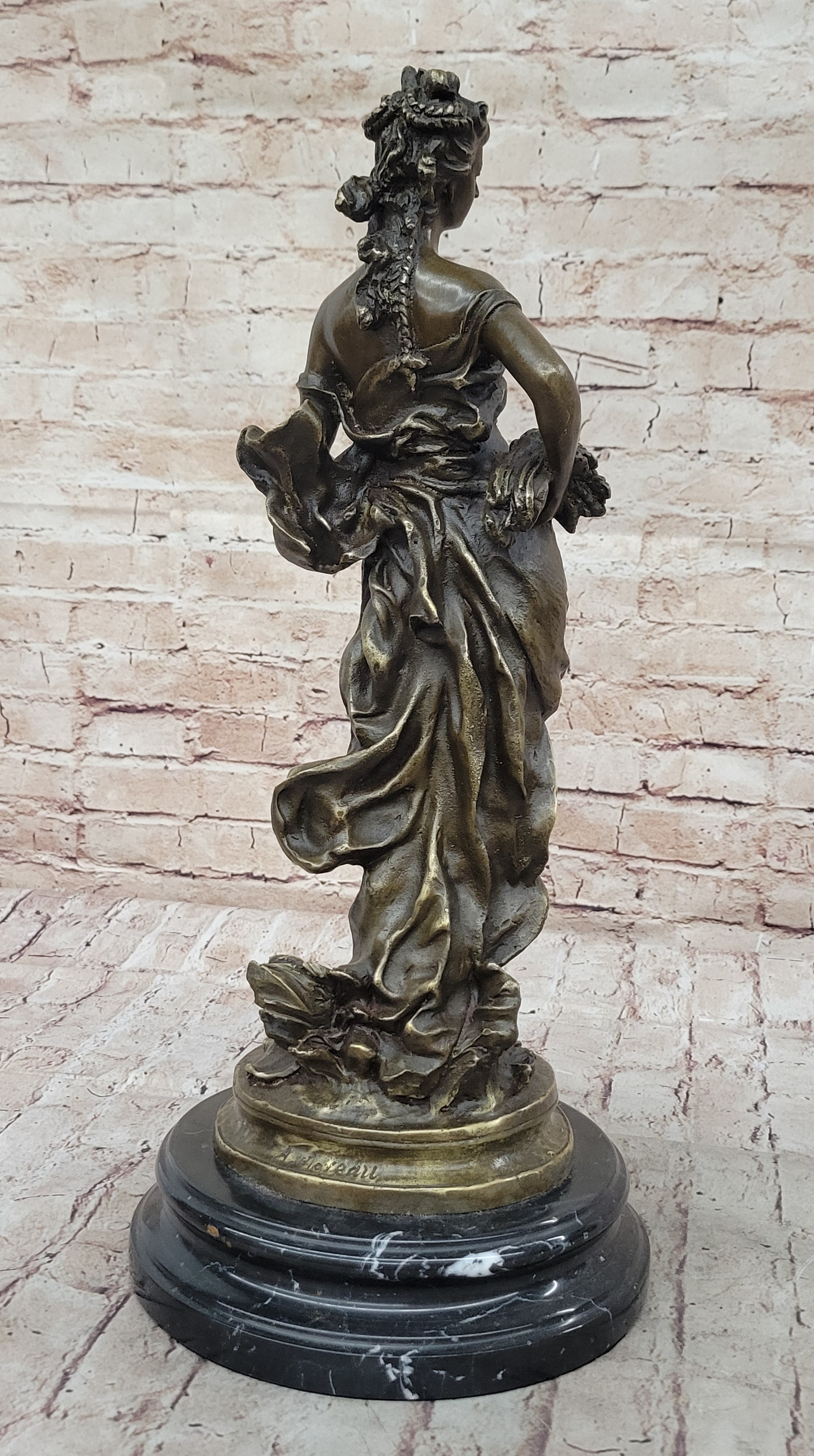 Antique Style Bronze Figure of Cybele Goddess of Abundance
