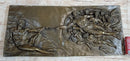 Michelangelo The Creation Of Adam Bronze Bas Relief 14" x 33"