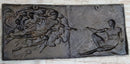 Michelangelo The Creation Of Adam Bronze Bas Relief 14" x 33"