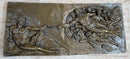 Michelangelo The Creation Of Adam Bronze Bas Relief 14" x 33"