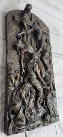 Hot Cast Bronze Wall Art Plaque The Cavalry Crucifixion