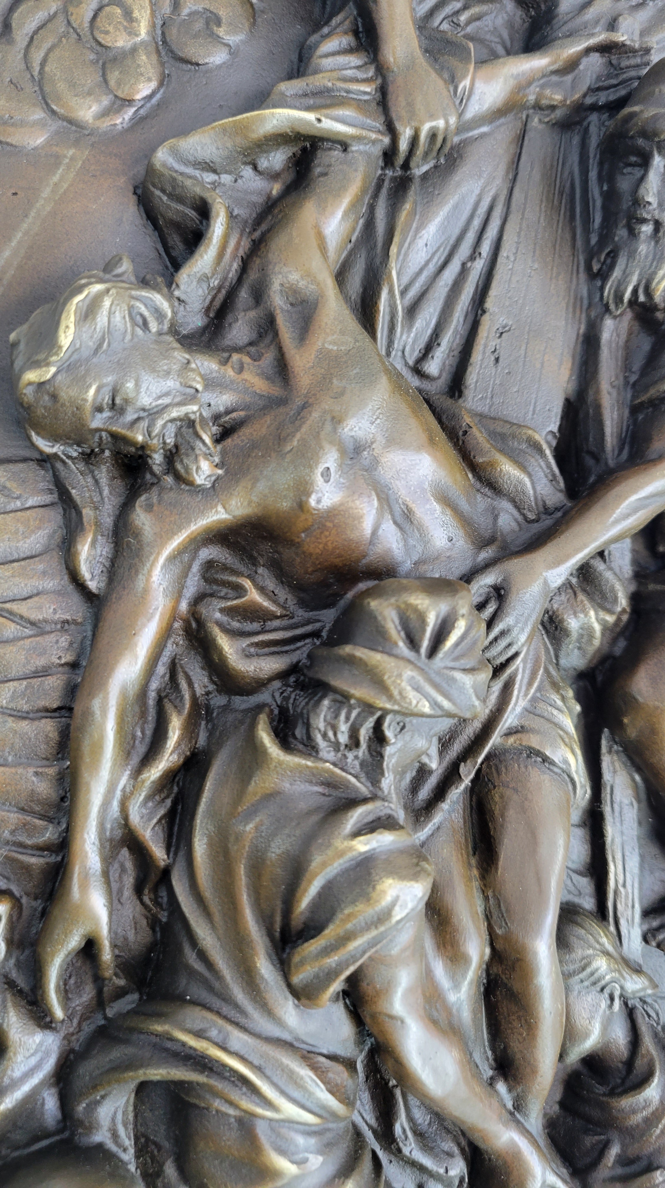 Hot Cast Bronze Wall Art Plaque The Cavalry Crucifixion