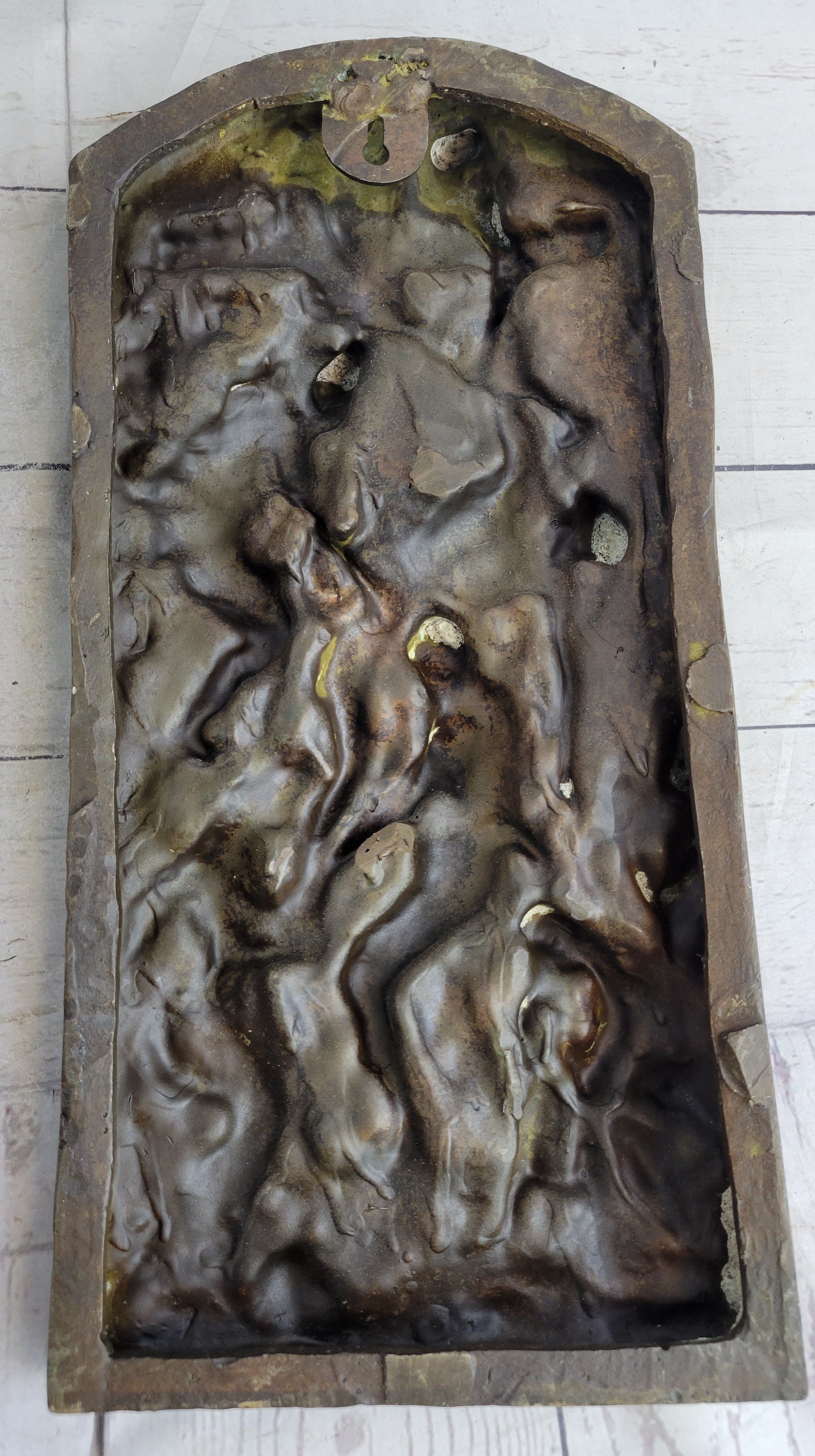Hot Cast Bronze Wall Art Plaque The Cavalry Crucifixion