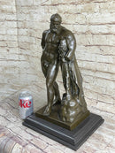 Farnese Hercules by Glykon Greek Roman Sculpture Statue Nude Male Figure 18" x 10"