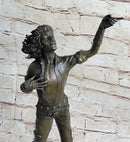 Bronze Young Michael Jackson Musician Sculpture
