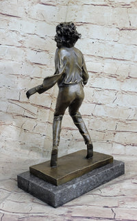 Michael Jackson on his Toes Bronze Sculpture Collectible Dancer