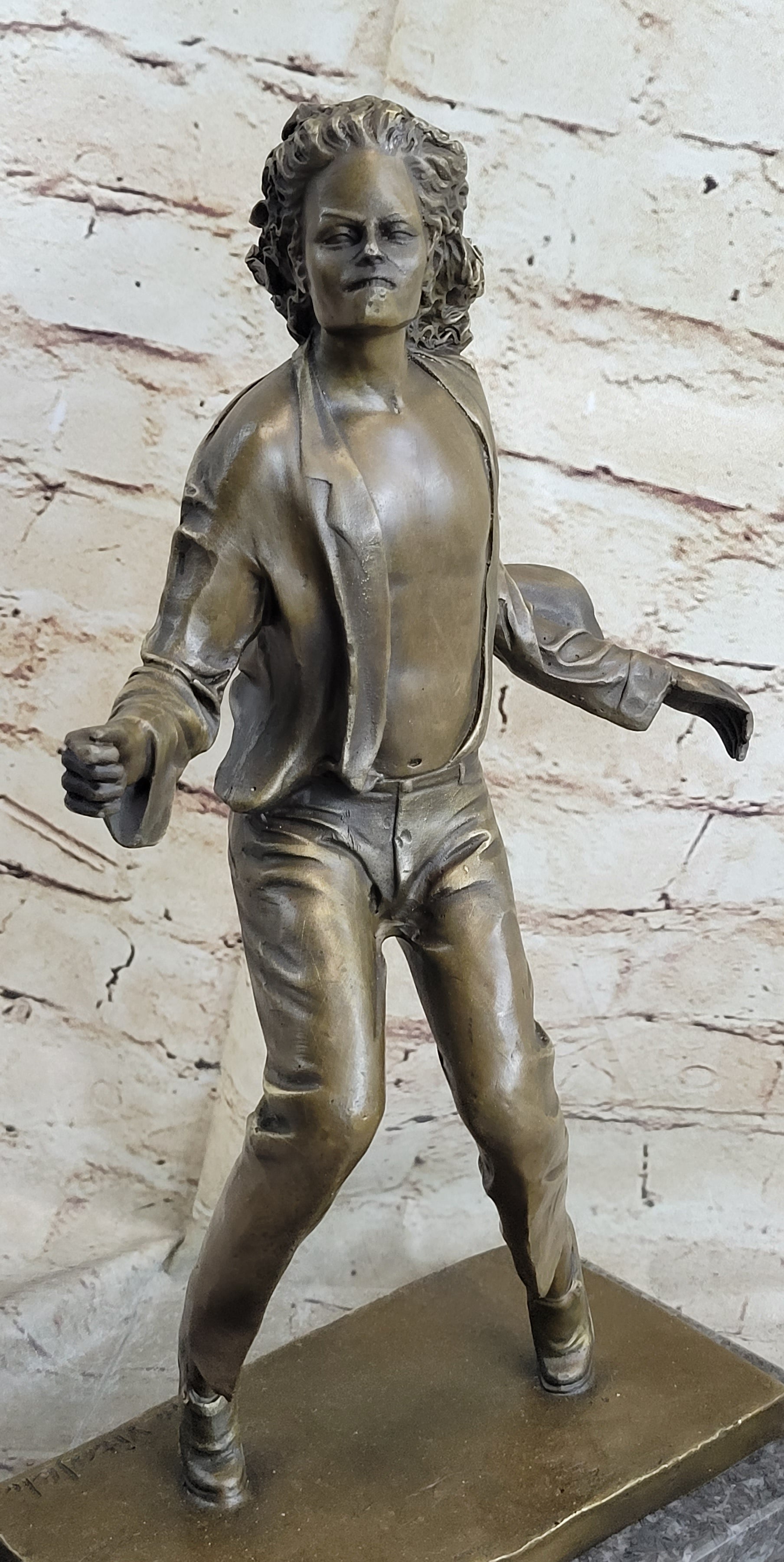 Michael Jackson on his Toes Bronze Sculpture Collectible Dancer