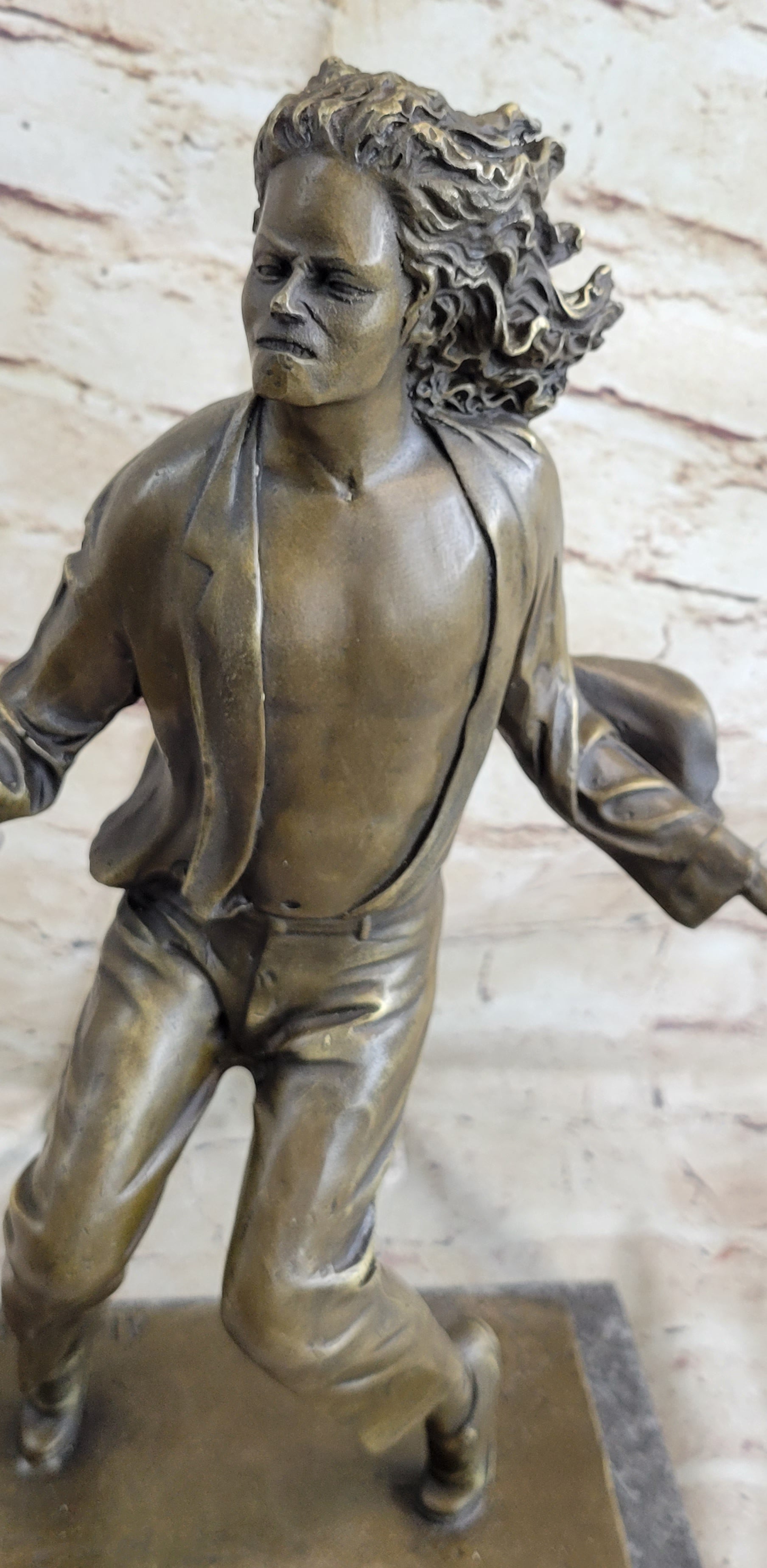 Michael Jackson on his Toes Bronze Sculpture Collectible Dancer