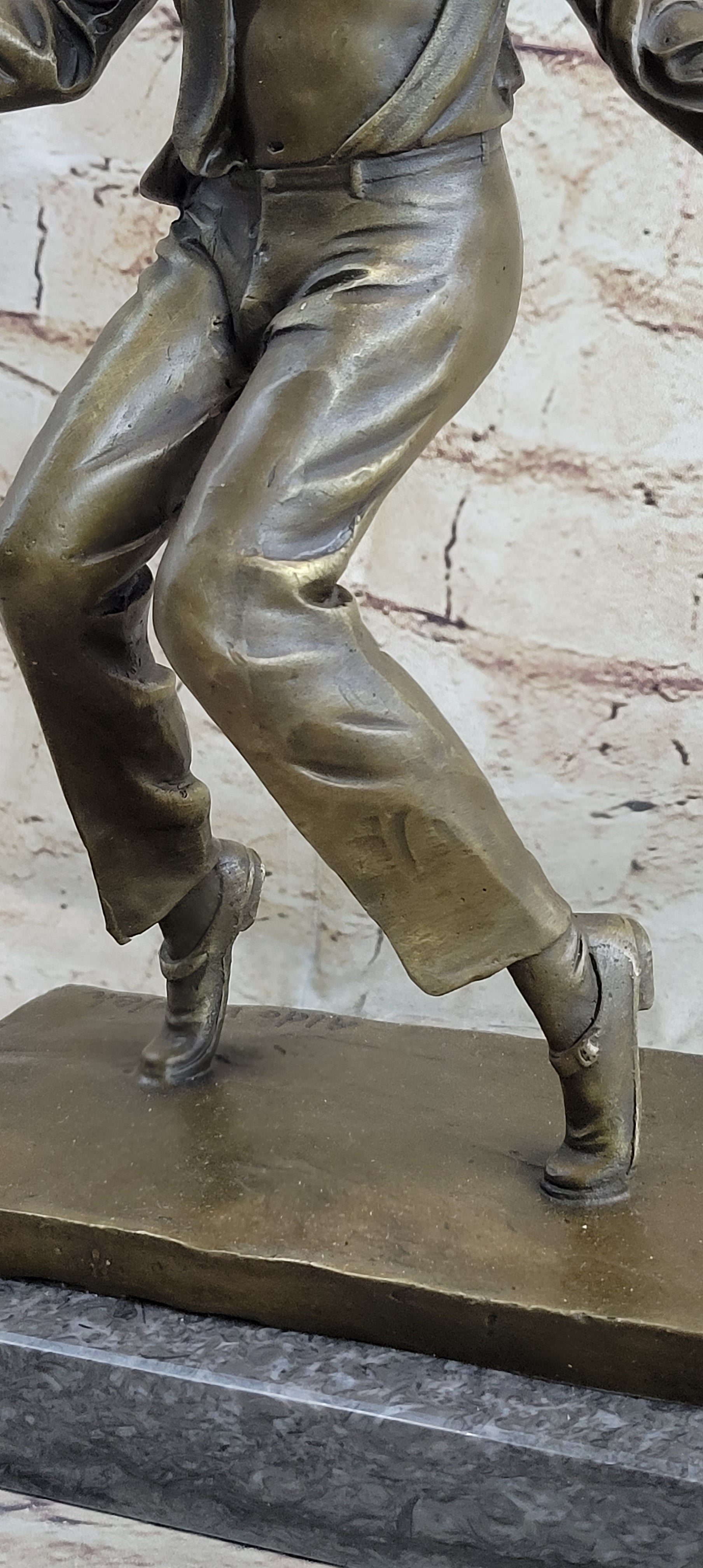 Michael Jackson on his Toes Bronze Sculpture Collectible Dancer