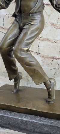 Michael Jackson on his Toes Bronze Sculpture Collectible Dancer