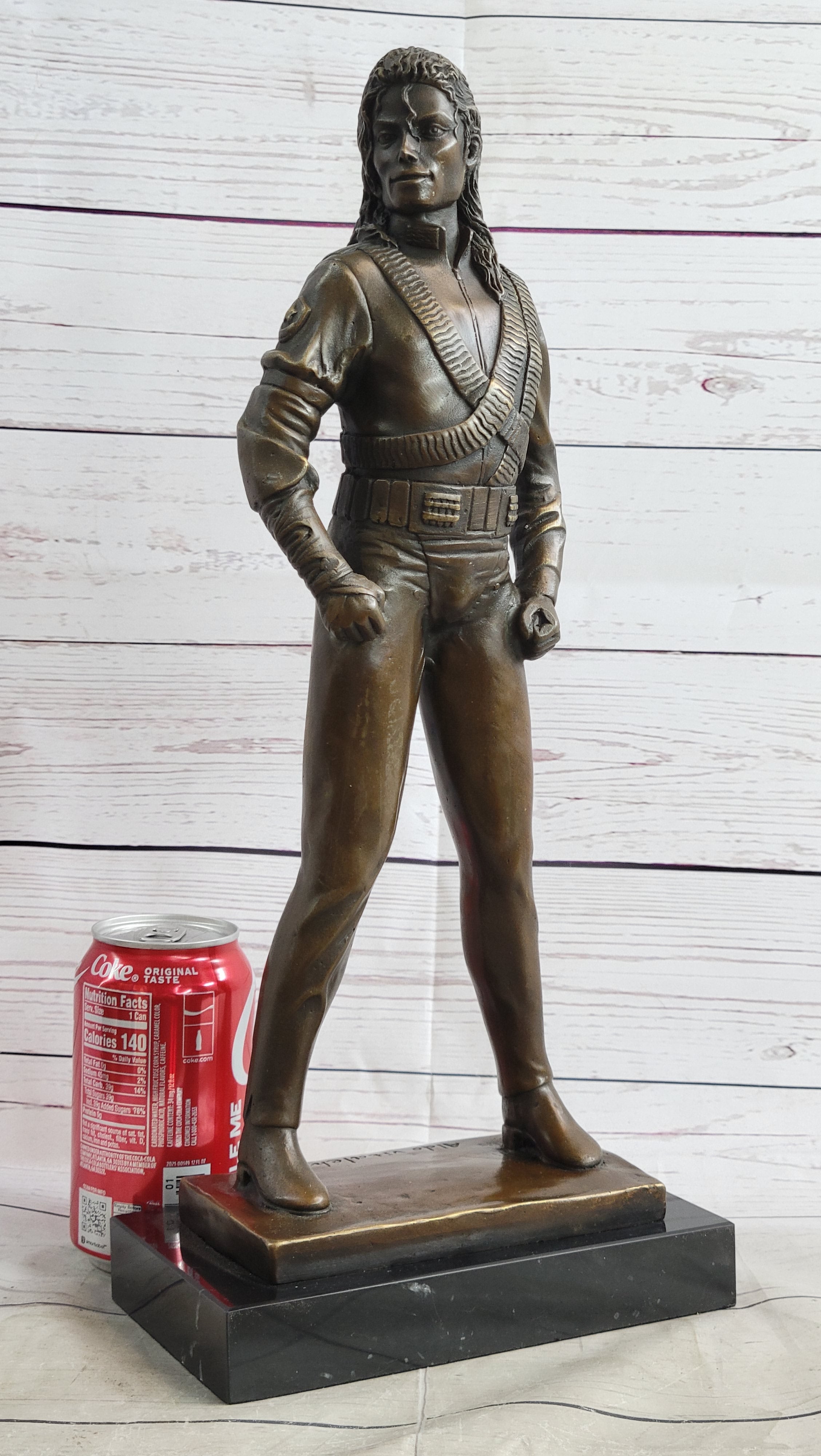 Aldo Vitaleh Michael Jackson Bronze Sculpture