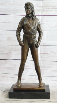 Aldo Vitaleh Michael Jackson Bronze Sculpture