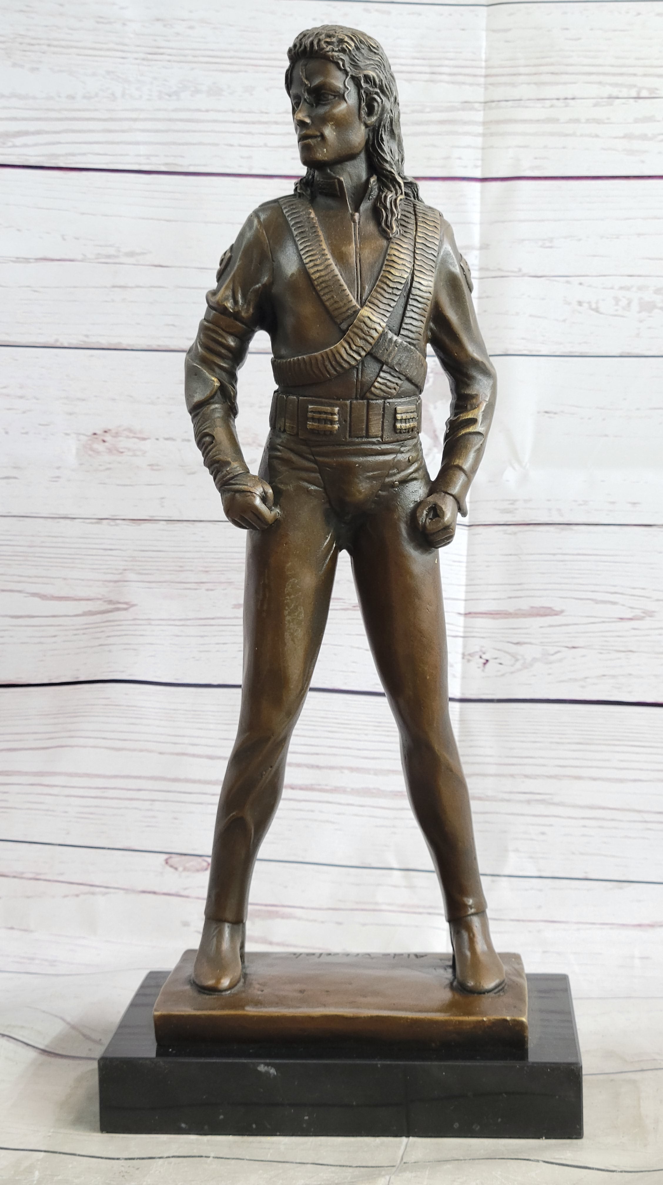 Aldo Vitaleh Michael Jackson Bronze Sculpture