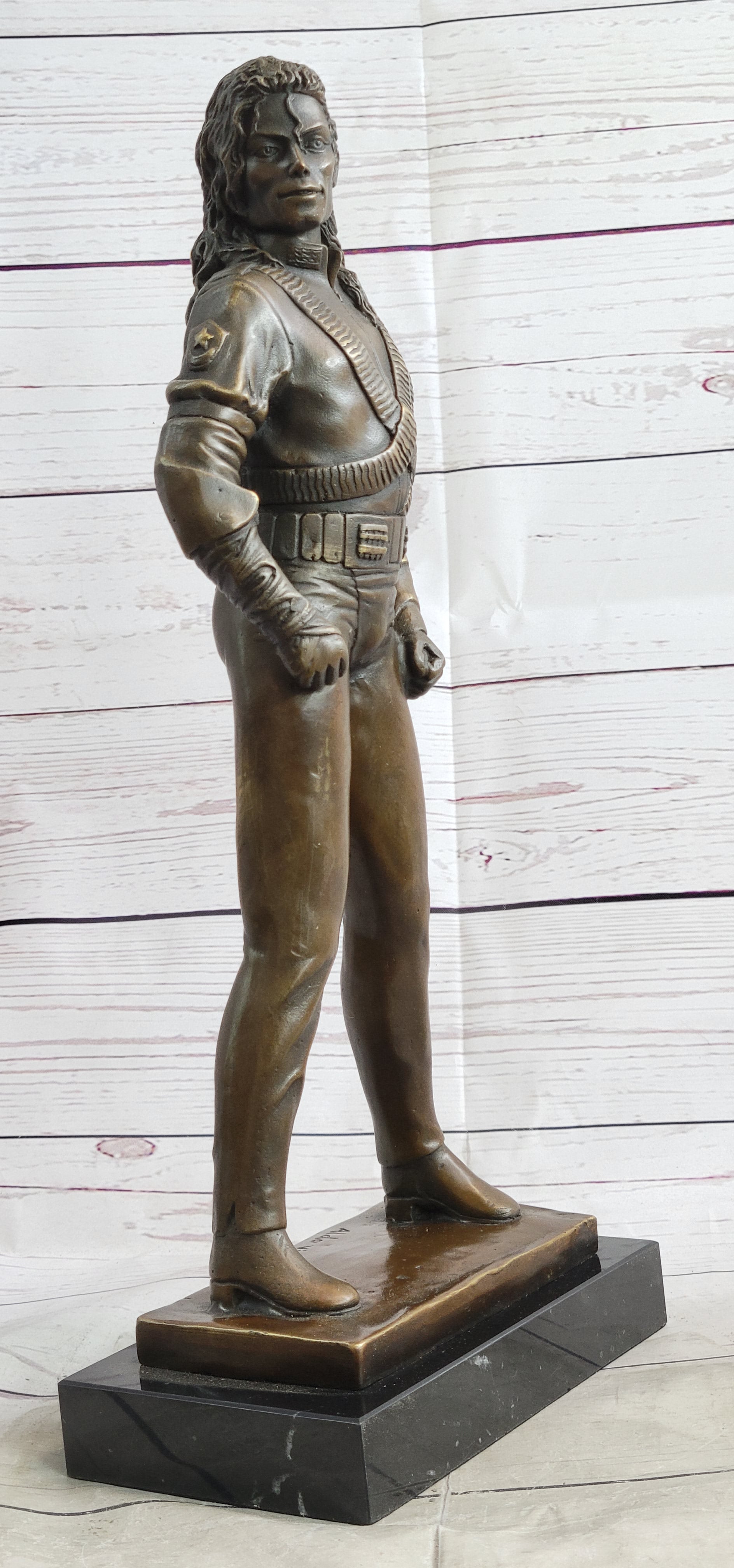 Aldo Vitaleh Michael Jackson Bronze Sculpture