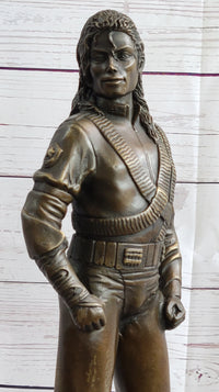 Aldo Vitaleh Michael Jackson Bronze Sculpture