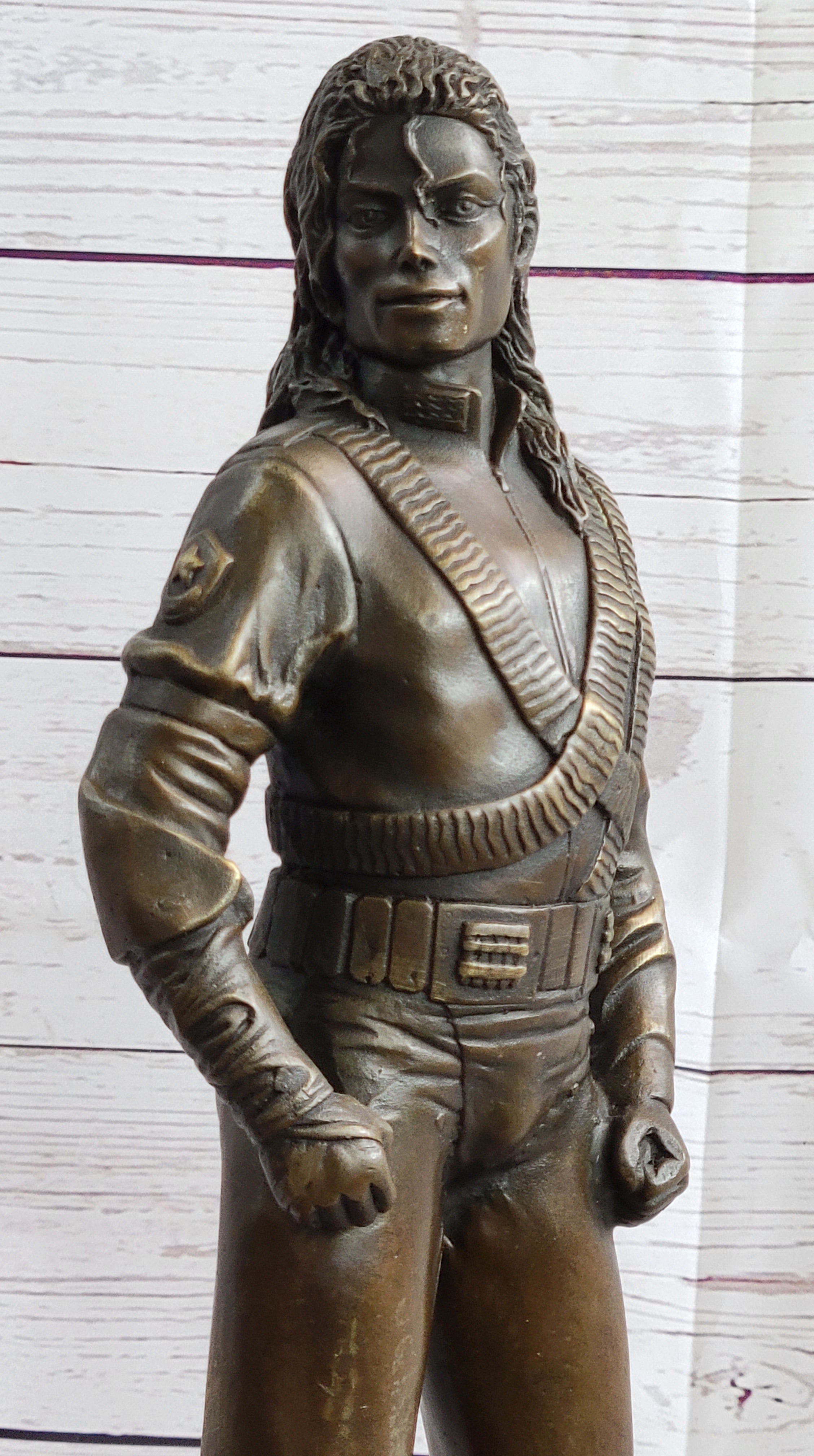 Aldo Vitaleh Michael Jackson Bronze Sculpture