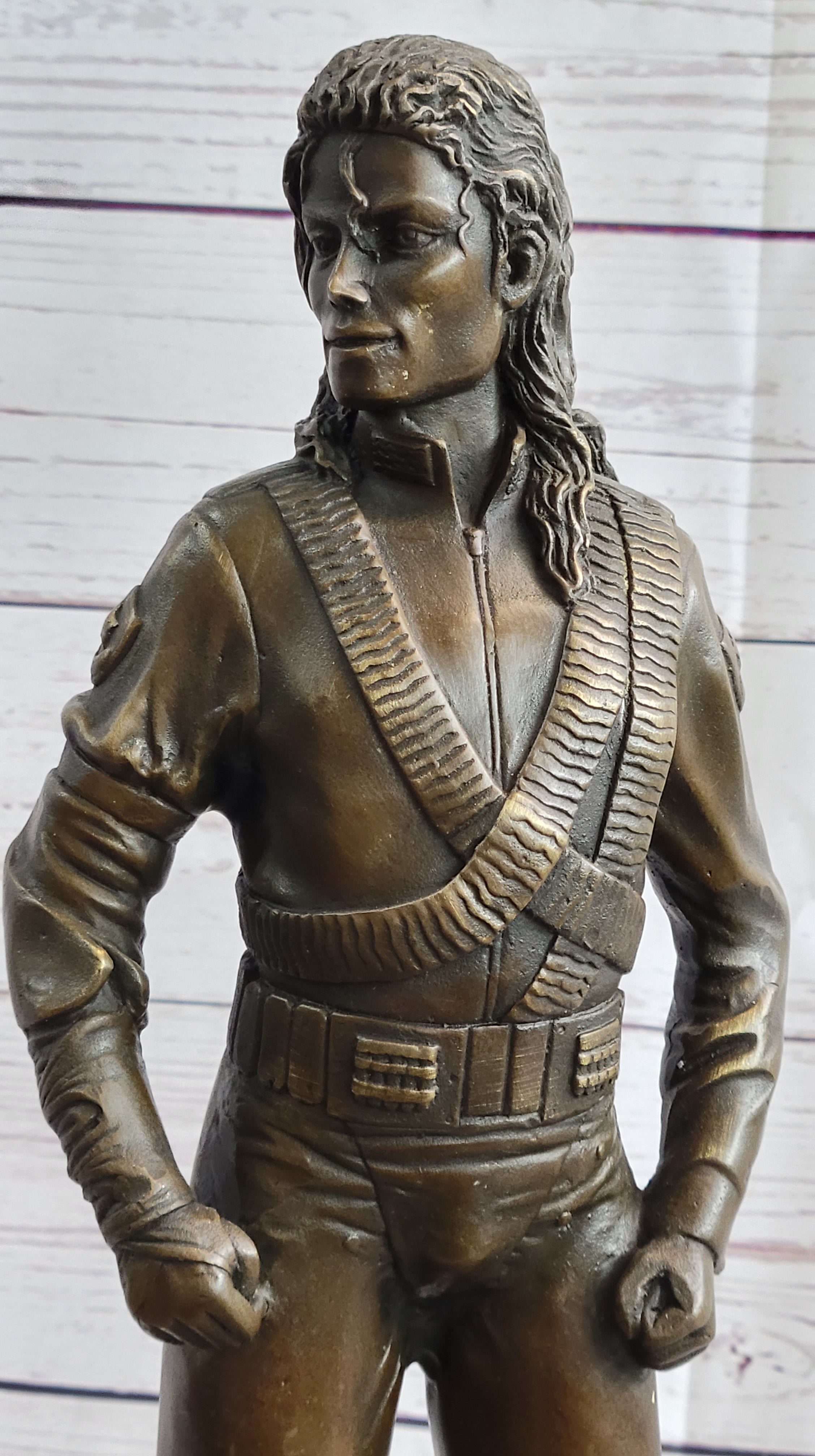 Aldo Vitaleh Michael Jackson Bronze Sculpture