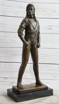 Aldo Vitaleh Michael Jackson Bronze Sculpture