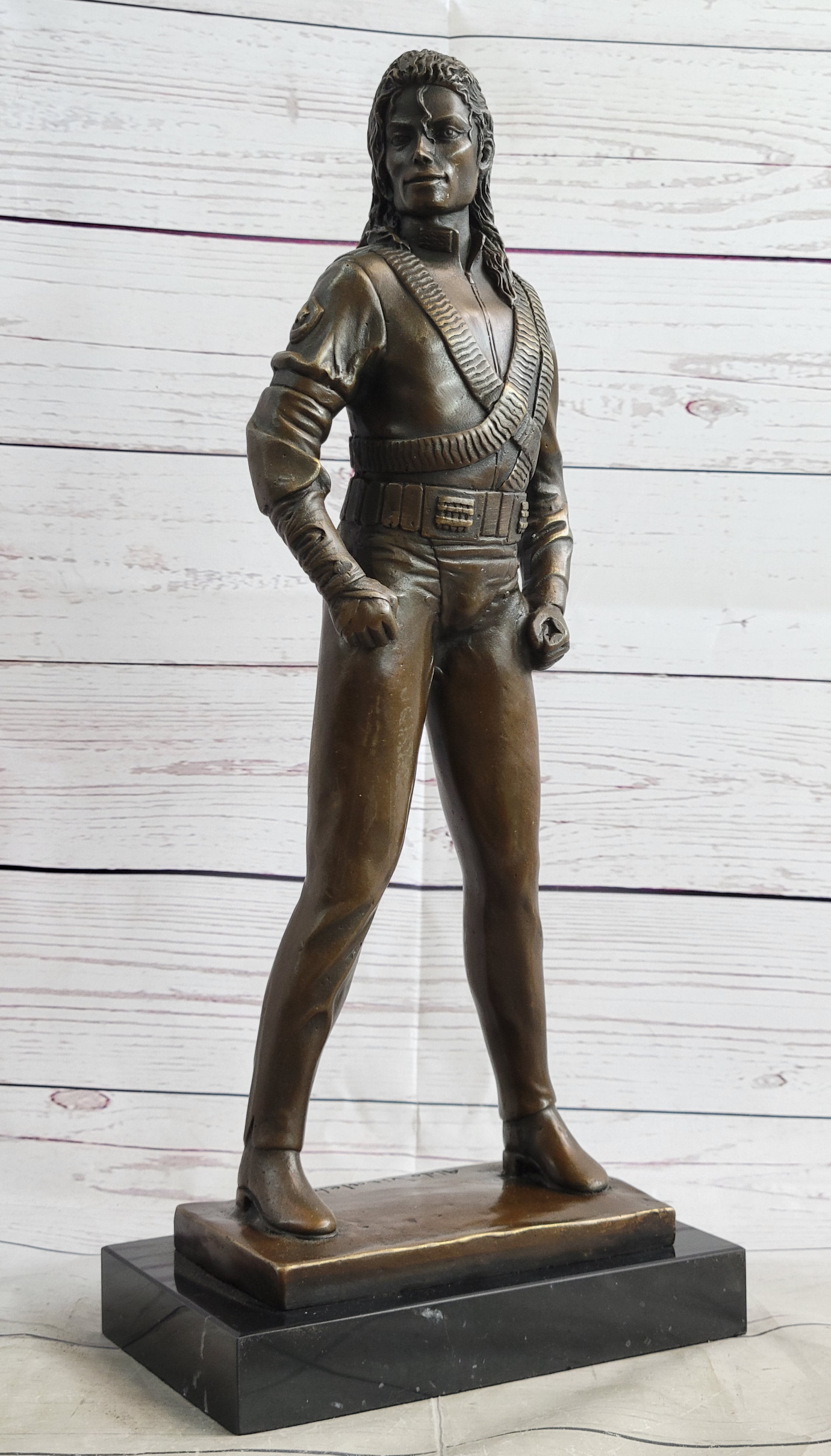 Aldo Vitaleh Michael Jackson Bronze Sculpture