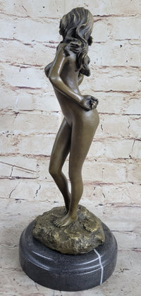 Nude Sexy Woman Model Bronze Sculpture Hot Cast by Preiss Sale