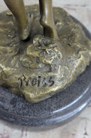 Nude Sexy Woman Model Bronze Sculpture Hot Cast by Preiss Sale