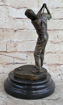 Ben Hogan Male GOLFER Sports Memorabilia Golf Club Art PGA Bronze Marble Statue